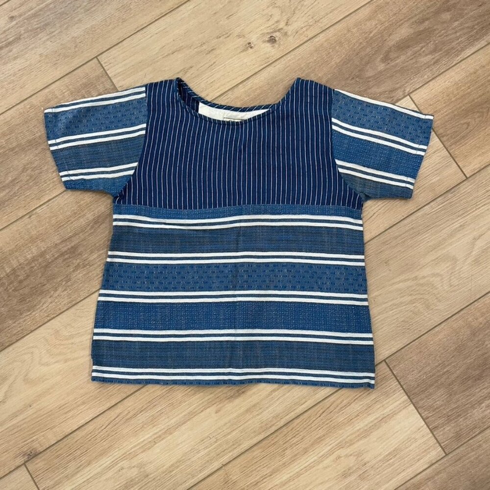 Ace & Jig Andi Short Sleeve Tee in Blue Jean Small
